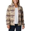 imageColumbia Womens Benton Springs Printed Full ZipNew Cinder 80s Stripe