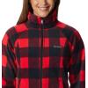 imageColumbia Womens Benton Springs Printed Full ZipRed Lily Check