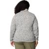 imageColumbia Womens Sweater Weather II Full Zip Fleece Jacket Chalk Heather Large