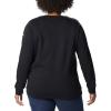 imageColumbia womens Trek Graphic CrewBlackScript Logo