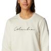 imageColumbia womens Trek Graphic CrewChalkScript Logo