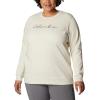imageColumbia womens Trek Graphic CrewChalkScript Logo