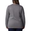 imageColumbia womens Trek Graphic CrewCity Grey HeatherBlack Csc Stacked Logo