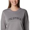 imageColumbia womens Trek Graphic CrewLight Grey HeatherCsc Collegiate