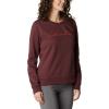 imageColumbia womens Trek Graphic CrewMalbecScript Logo