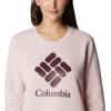 imageColumbia womens Trek Graphic CrewMineral PinkStacked Gem