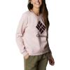 imageColumbia womens Trek Graphic CrewMineral PinkStacked Gem