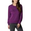 imageColumbia womens Trek Graphic CrewPlumScript Logo