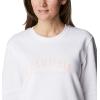 imageColumbia womens Trek Graphic CrewWhiteCsc Collegiate