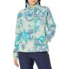 imageColumbia Womens Benton Springs Printed Full ZipBright AquaDistant Peaks