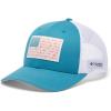 imageColumbia Womens PFG Fish Flag Snap BackCanyon BlueWhiteFish Friends