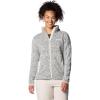 imageColumbia Womens Sweater Weather II Full Zip Fleece Jacket Chalk Heather Large