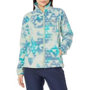 imageColumbia Womens Benton Springs Printed Full ZipBright AquaDistant Peaks