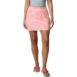 imageColumbia Womens Chill River Printed SkortPink Sand Pasteled Tonal
