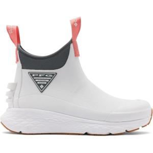 imageColumbia Womens PFG Dry Tortugas Waterproof Slip On Fishing BootWhiteMelonade