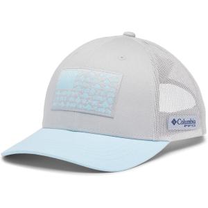 imageColumbia Womens PFG Fish Flag Snap BackCool GreySpring BlFish Friends Flag