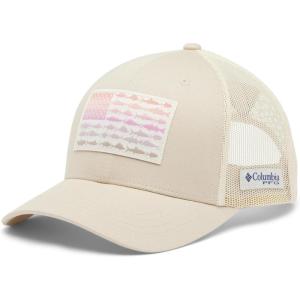 imageColumbia Womens PFG Fish Flag Snap BackFossilChalkFish Fade