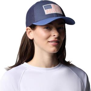 imageColumbia Womens PFG Fish Flag Snap BackNocturnalBluebellFish  Friends Flag