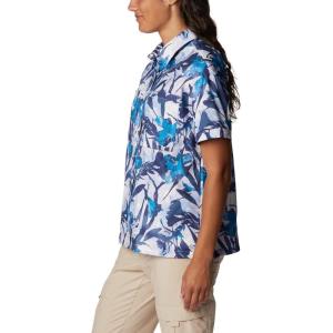 imageColumbia Womens Silver Ridge Utility Short Sleeve ShirtWhiteFloriculture