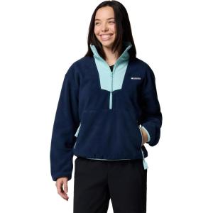 imageColumbia womens Sequoia Grove Half Zip FleeceCollegiate NavySpray