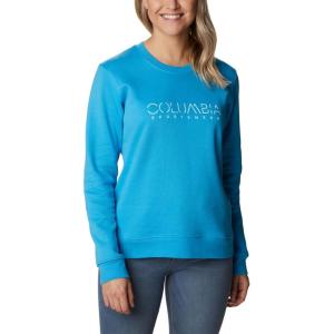 imageColumbia womens Trek Graphic CrewBlue ChillColumbia Stencil