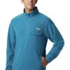 imageColumbia Mens M Harborside II Fleece POTurquoise