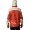 imageColumbia Mens Point Park WindbreakerBonfire  Ancient Fossil  Dark Sienna