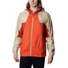 imageColumbia Mens Point Park WindbreakerBonfire  Ancient Fossil  Dark Sienna