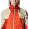 imageColumbia Mens Point Park WindbreakerBonfireAncient FossilDark Sienna