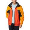imageColumbia Mens Point Park WindbreakerRed QuartzFlame OrangeShark