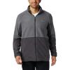 imageColumbia Mens Basin Trail Fleece Full Zip JacketShark  City Grey