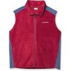imageColumbia Mens Steens Mountain Full Zip Soft Fleece VestRed ElementDark Mountain