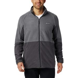imageColumbia Mens Basin Trail Fleece Full Zip JacketShark  City Grey