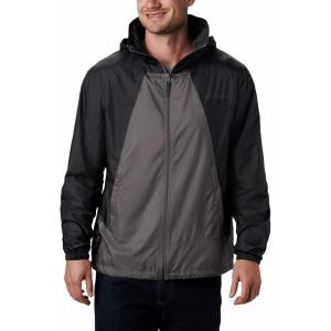 imageColumbia Mens Point Park WindbreakerCity Grey  Black