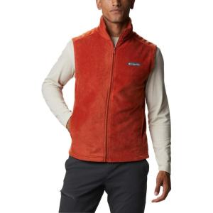 imageColumbia Mens Steens Mountain Full Zip Soft Fleece VestDark Sienna