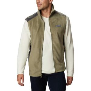 imageColumbia Mens Steens Mountain Full Zip Soft Fleece VestStone GreenShark