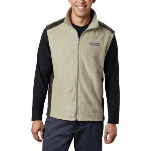 imageColumbia Mens Steens Mountain Full Zip Soft Fleece VestTusk   Black