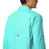 imageColumbia Mens Low Drag Offshore Long Sleeve ShirtBright Aqua