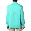 imageColumbia Mens Low Drag Offshore Long Sleeve ShirtBright Aqua