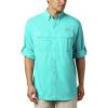 imageColumbia Mens Low Drag Offshore Long Sleeve ShirtBright Aqua
