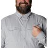 imageColumbia Mens Low Drag Offshore Long Sleeve ShirtCool GreyWhite