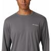 imageColumbia mens Pfg Zero Rules Long Sleeve ShirtCity Grey