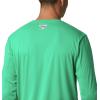 imageColumbia mens Pfg Zero Rules Long Sleeve ShirtDark Lime