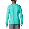 imageColumbia mens Pfg Zero Rules Long Sleeve ShirtElectric Turquoise