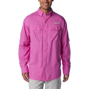 imageColumbia Mens Low Drag Offshore Long Sleeve ShirtBright Lavender