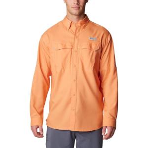 imageColumbia Mens Low Drag Offshore Long Sleeve ShirtOrange Reef