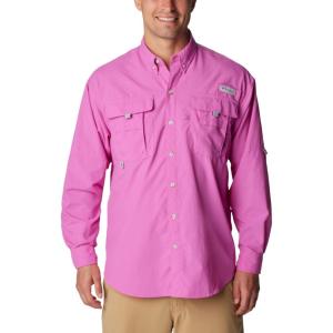 imageColumbia Mens PFG Bahama II Long Sleeve ShirtBright Lavender