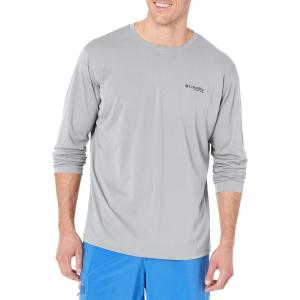 imageColumbia mens Pfg Zero Rules Long Sleeve ShirtCool Grey