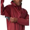 imageColumbia Mens EvaPOURation JacketRed Jasper
