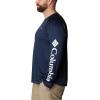imageColumbia Mens Fork Stream Long Sleeve ShirtCollegiate NavyWhite Logo